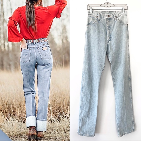 Wrangler Denim - Wrangler Cowboy Cut Slim Jeans High Rise Light NWT